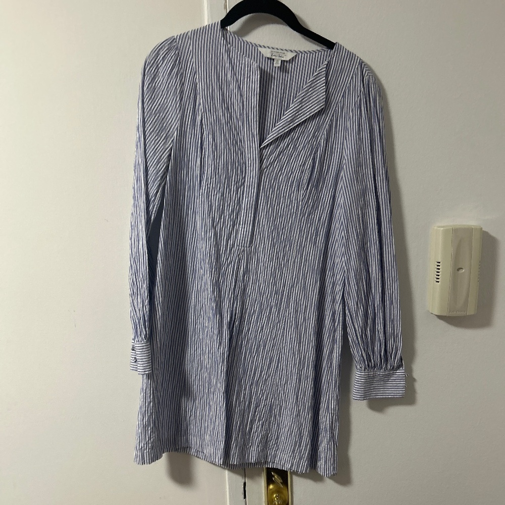 & Other Stories Seersucker Striped Coverup
